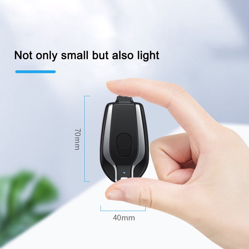 Mini Power Emergency Pod Keychain Powebank