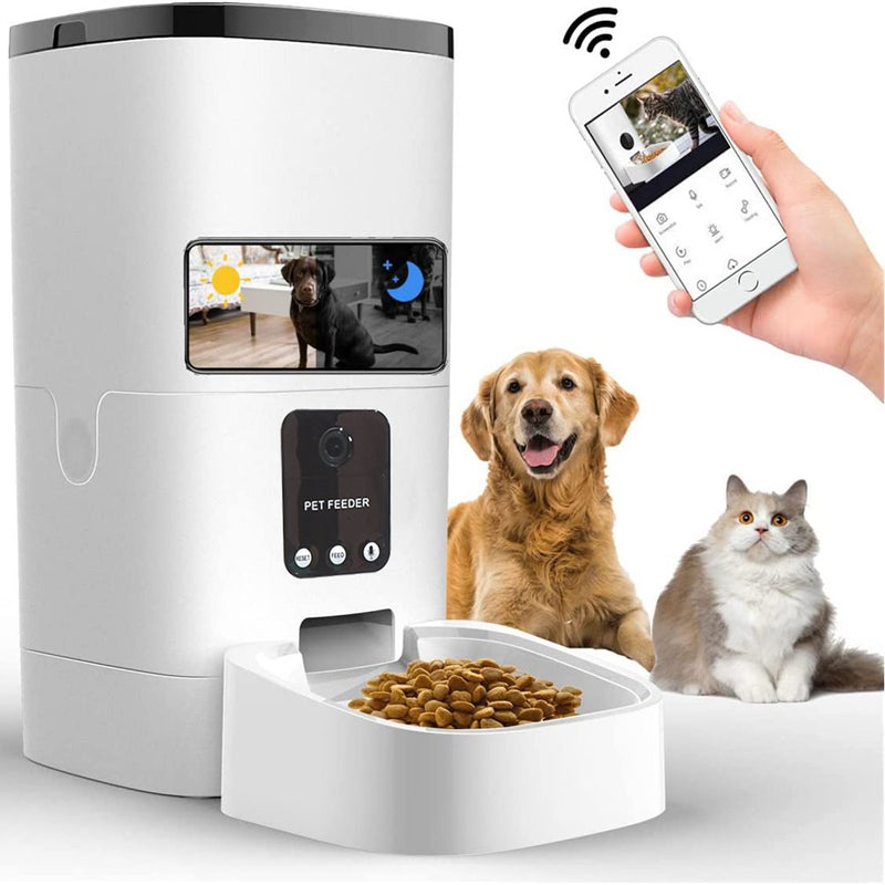 AI Pet Feeder.(With App Control and video monitoring)