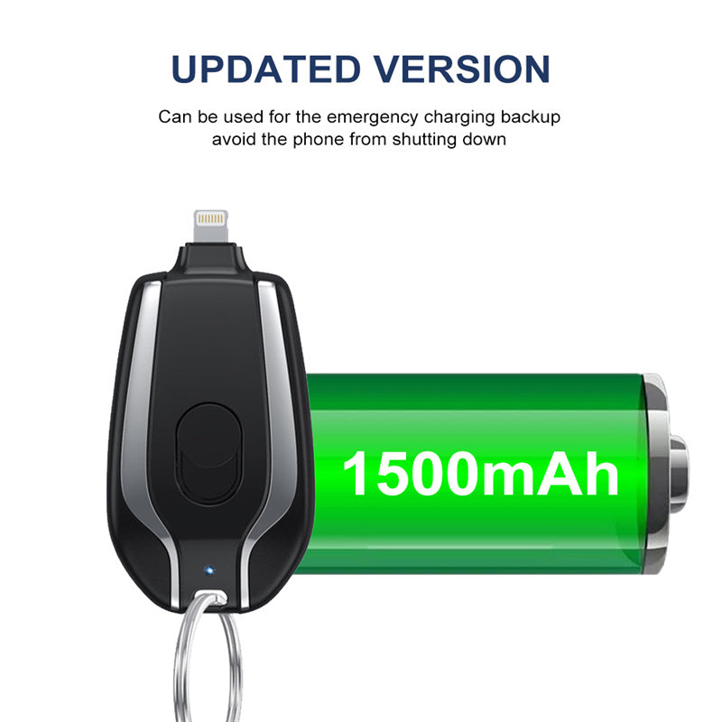 Mini Power Emergency Pod Keychain Powebank