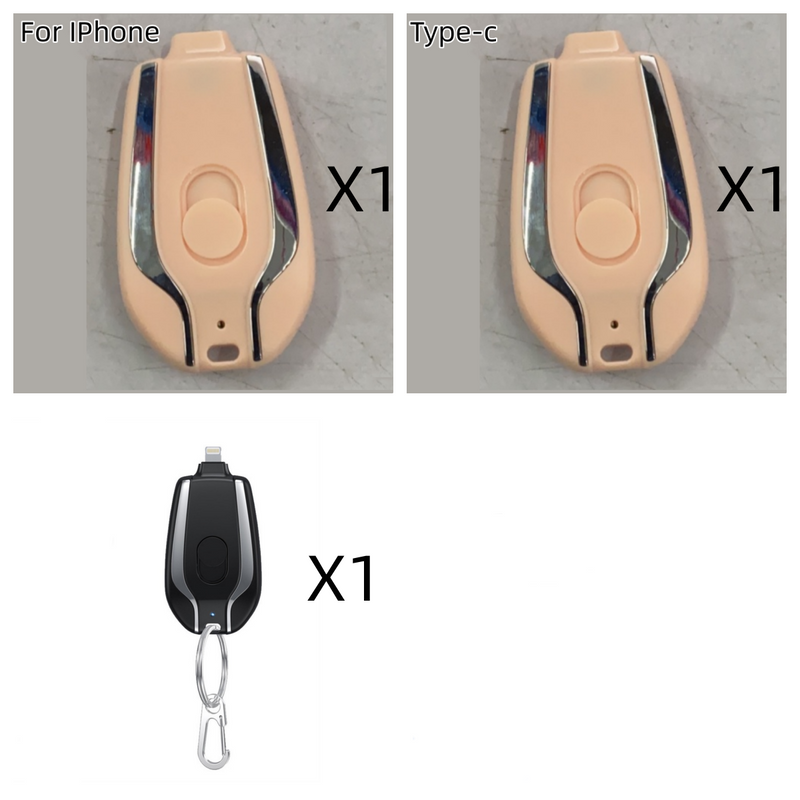 Mini Power Emergency Pod Keychain Powebank