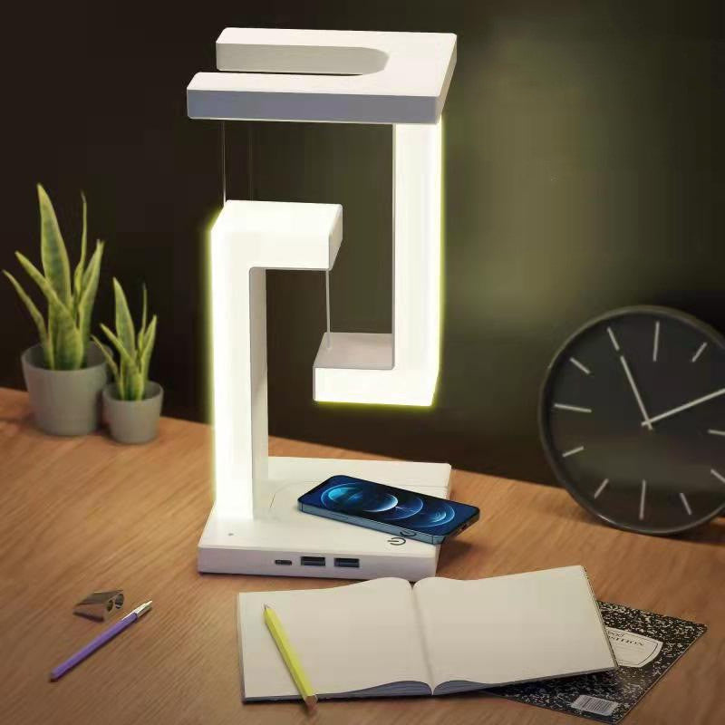 Smartphone Wireless Charging Suspension Table Lamp